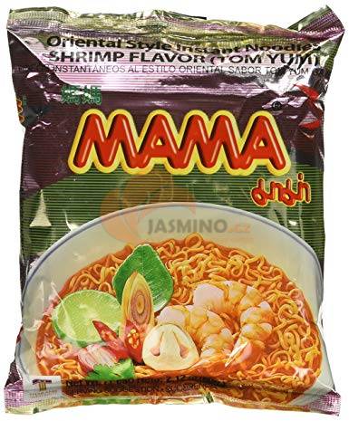 Obrázek k výrobku 2467 - MAMA instant. nudlová polévka krevetová(TomYum) 60g