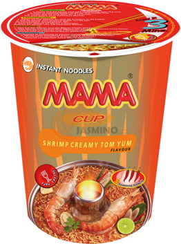 Obrázek k výrobku 2458 - MAMA instant. nudlová polévka tomyum krémová v kelímku 70g