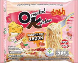 Obrázek k výrobku 6771 - MAMA Instantní nudle, příchuť Carbonara Bacon, Oriental Kitchen 85g