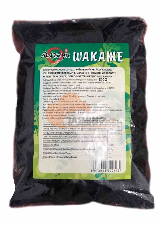 Obrázek k výrobku 5519 - MARUYU Wakame susené 500g