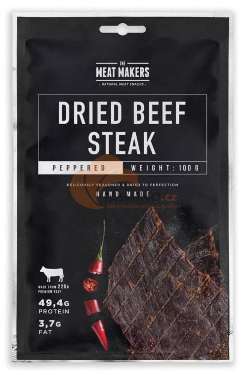 Obrázek k výrobku 7298 - MM Sušené hovězí steak pepřové 100g