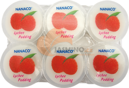 Obrázek k výrobku 2616 - NANACO pudinky z liči želatiny 480g