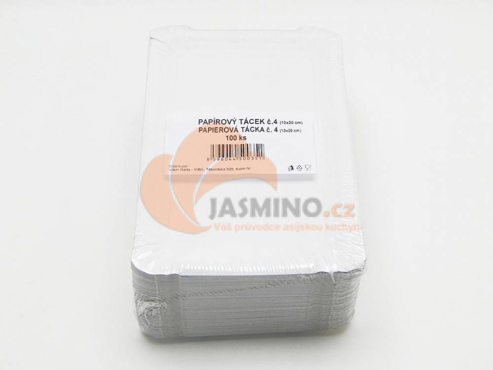 Obrázek k výrobku 4632 - NEW - Papírový tácek 13x20cm 100ks