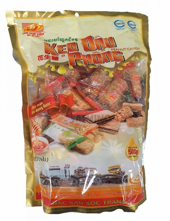 Obrázek k výrobku 4521 - NEW - TAN HUE VIEN arašídové bonbóny 500g