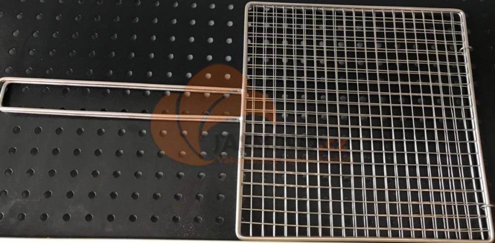 Obrázek k výrobku 5167 - NF hliníkový sit na pečení * vi nuong thit * Inox velký 32x32cm