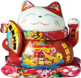 Obrázek k výrobku 7310 - NF JADE TEMPLE Maneki Neko spořitelna s ventilátorem