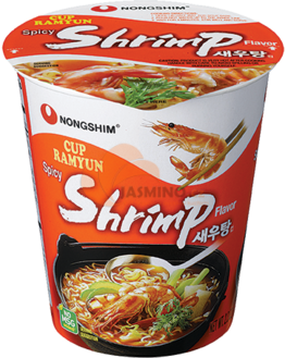 Obrázek k výrobku 2482 - NONGSHIM instant. nudlová polévka krevetová v kelímku 67g