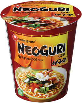 Obrázek k výrobku 2473 - NONGSHIM NEOGURI instant. nudlová polévka pálivá v kelímku 62g
