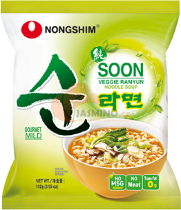 Obrázek k výrobku 2471 - NONGSHIM SOON instant. nudlová polévka zeleninová 112g