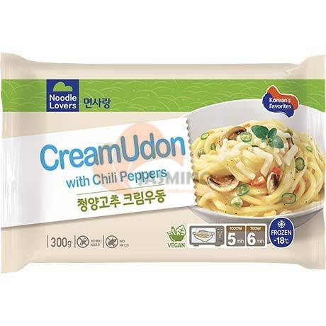 Obrázek k výrobku 7663 - NOODLELOVERS Udon nudle s pikantní smetanovou omáčkou 300g