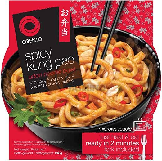 Obrázek k výrobku 5961 - OBENTO Pálivá Kung Pao Udon nudle miska 240g