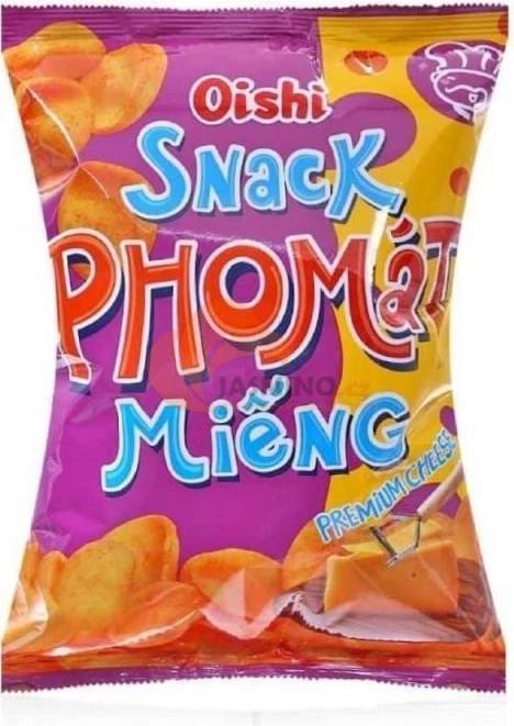 Obrázek k výrobku 7410 - OISHI snack plátky se sýrem 32g