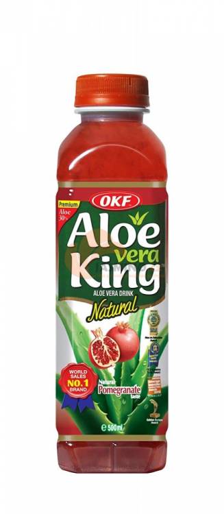 Obrázek k výrobku 2824 - OKF Aloe vera s příchutí granátového jablka 500ml