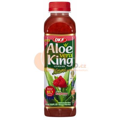 Obrázek k výrobku 6779 - OKF Aloe vera s příchutí malina 500ml