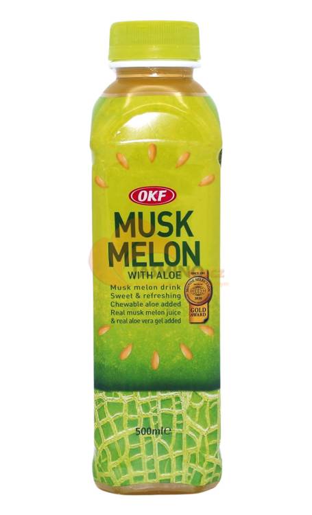 Obrázek k výrobku 2823 - OKF Aloe vera s příchutí zlutý melon 0,5l