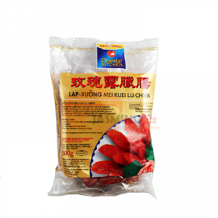 Obrázek k výrobku 2898 - ORIENTAL KITCHEN vepřové párky Mei Kuei Lu Chiew 500g