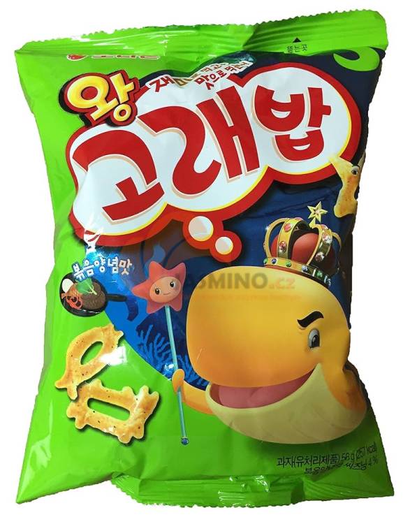 Obrázek k výrobku 7752 - ORION Chipsy Wang Korebap-mořské řasy 56g