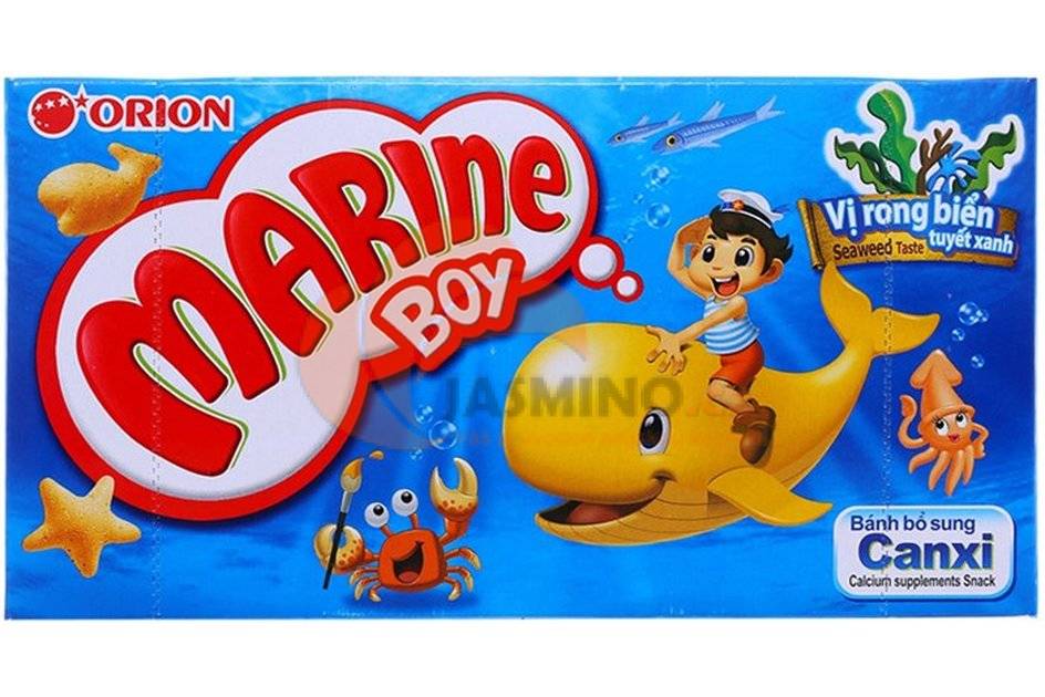 Obrázek k výrobku 3202 - ORION Marine boy snack s příchutí mořských řas 35g