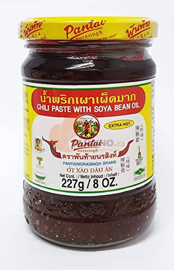 Obrázek k výrobku 2814 - PANTAI Chilli pasta se sójovým olejem extra hot 227g