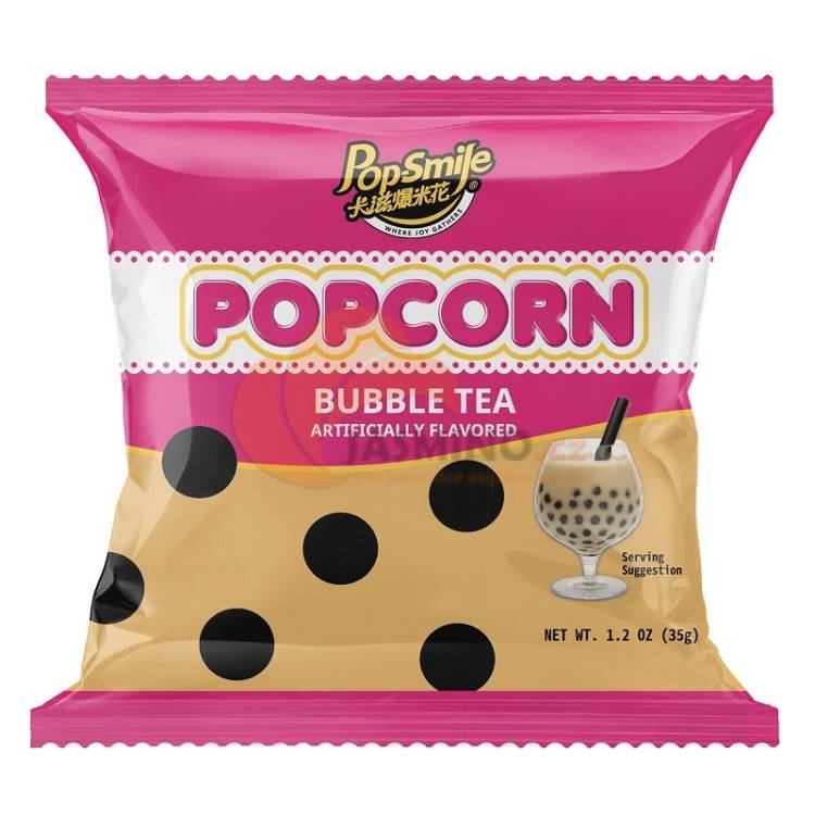 Obrázek k výrobku 7509 - POP-SMILE Popcorn bublinkový čaj uměle ochucený 35g