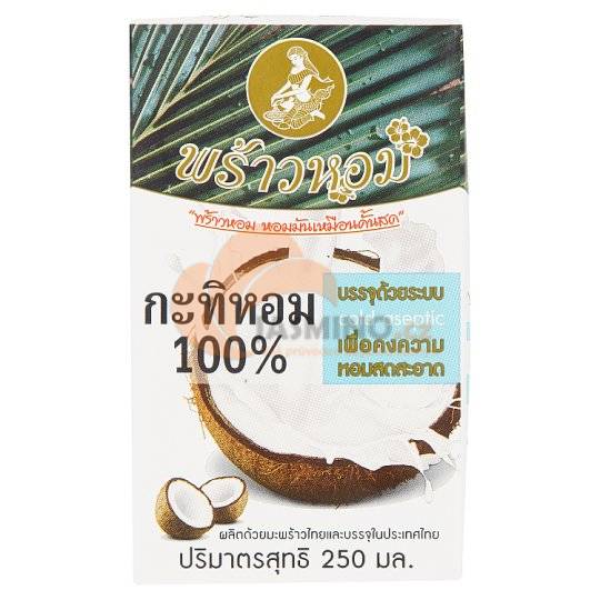 Obrázek k výrobku 5617 - PRAO HOM Kokosové mléko 250ml 17-19% bez GMO (82% kokosový extrakt)
