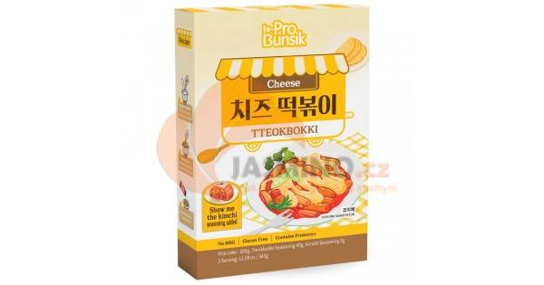 Obrázek k výrobku 7603 - PRO BUNSIK Instantní Topokki s sýrem 300g
