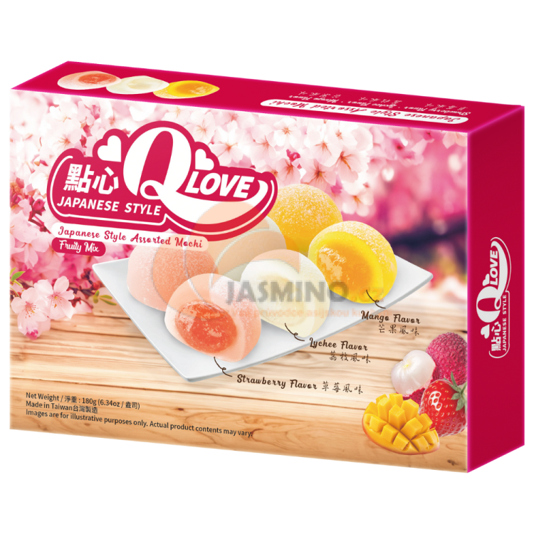 Obrázek k výrobku 7781 - Q LOVE Mochi mix ovove 180g