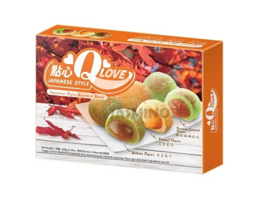 Obrázek k výrobku 7782 - Q LOVE Tradiční směs Mochi 180g