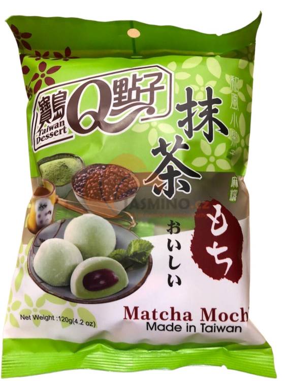 Obrázek k výrobku 3351 - Q Mochi matcha s fazolovou náplní 120g