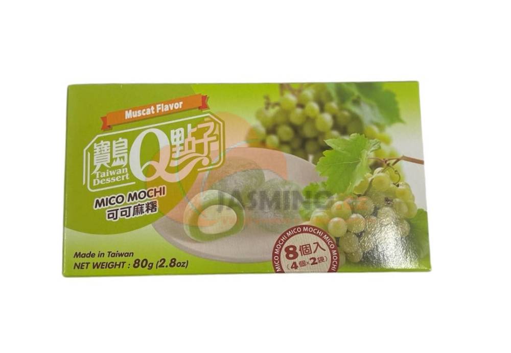 Obrázek k výrobku 2049 - Q Mochi rýžové koláčky - Hrozny 80g