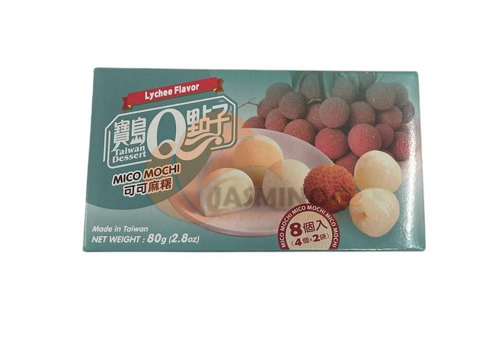 Obrázek k výrobku 2041 - Q Mochi rýžové koláčky - Liči 80g