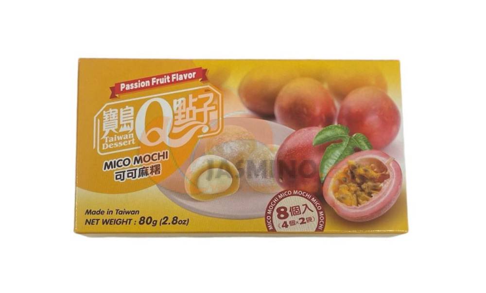 Obrázek k výrobku 2044 - Q Mochi rýžové koláčky - Marakuja 80g