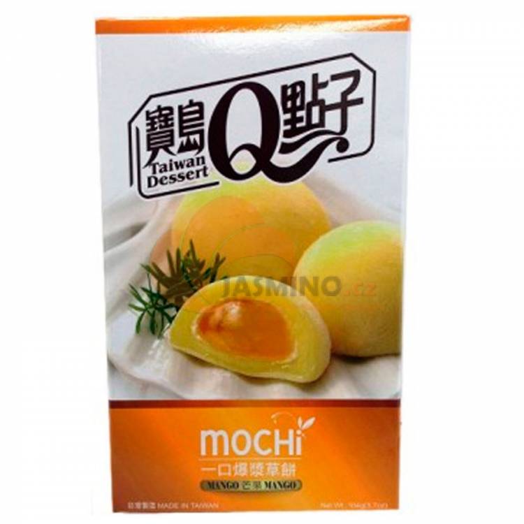 Obrázek k výrobku 2080 - Q Mochi rýžové koláčky s příchutí Mango 104g