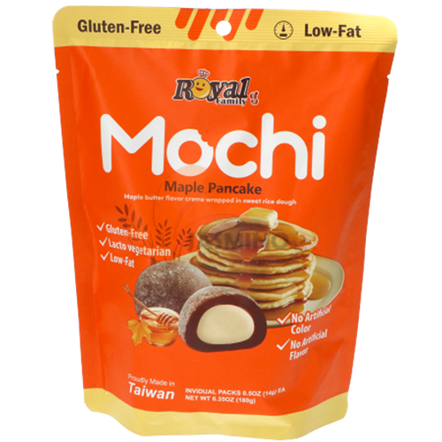 Obrázek k výrobku 7349 - ROYAL FAMILY Mochi - Javorová palačinka 180g