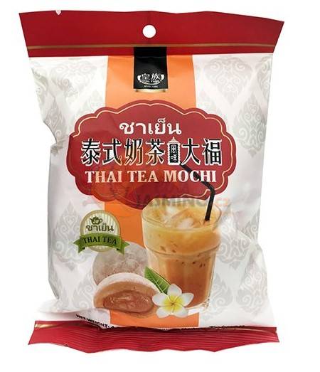Obrázek k výrobku 5558 - ROYAL FAMILY Mochi příchut Thajský čaj 120g