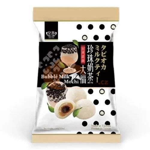 Obrázek k výrobku 3350 - ROYAL FAMILY Mochi s náplní příchuti bubble milk tea 120g