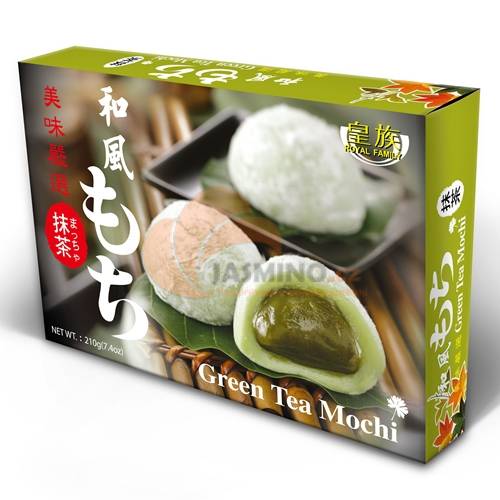 Obrázek k výrobku 2061 - ROYAL FAMILY Mochi zelený čaj 210g