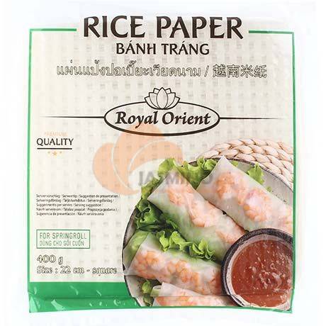 Obrázek k výrobku 7811 - ROYAL ORIENT Rýžové papíry čtvercové 400g