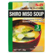 Obrázek k výrobku 2507 - S&B instantní polévka Shiro Miso 30g