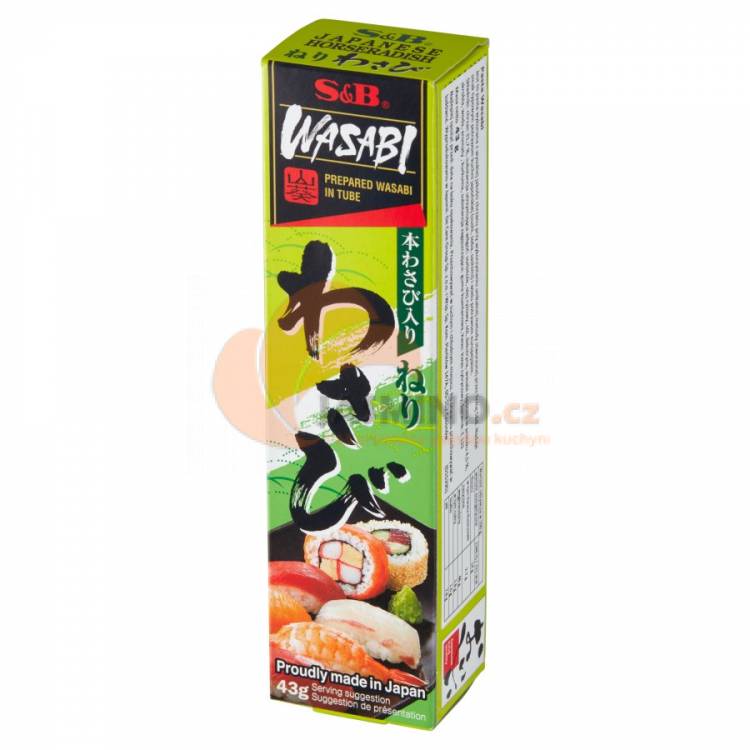 Obrázek k výrobku 4405 - S&B Wasabi pasta 43g