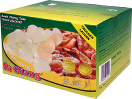 Obrázek k výrobku 2378 - SA GIANG krevetové krekry na smažení 1kg