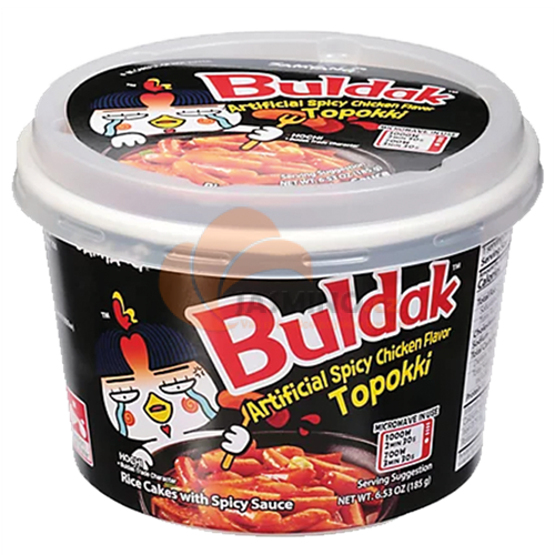 Obrázek k výrobku 6823 - SAMYANG Inst. Tokbokki kuřecí pálivé (miska) 185g