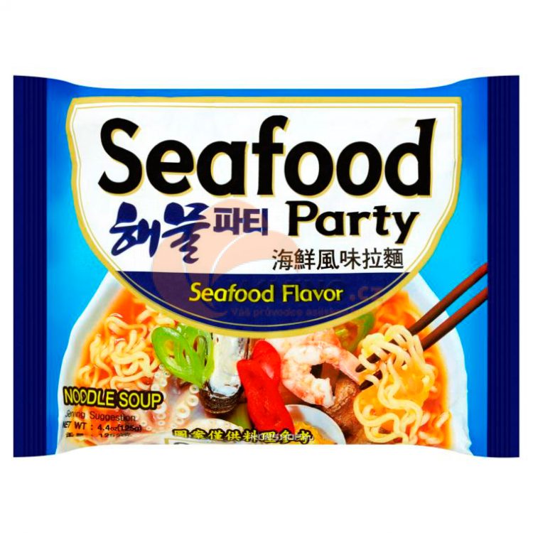 Obrázek k výrobku 3379 - SAMYANG instantní nudle Seafood party 125g