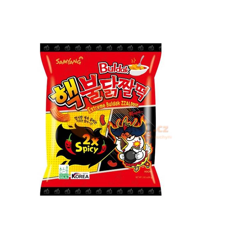 Obrázek k výrobku 5423 - SAMYANG Snack extrémní buldak zzalduk 2X pikantní 80g