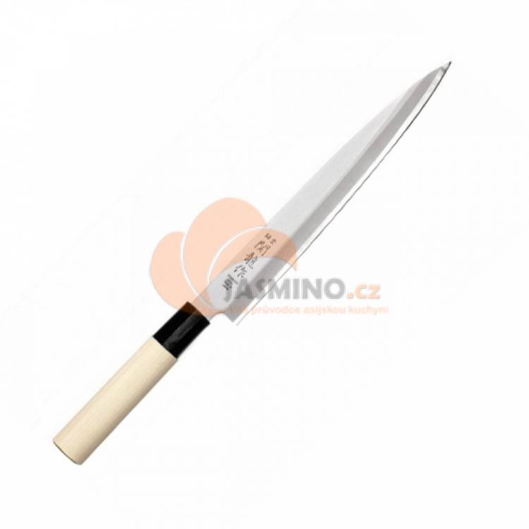 Obrázek k výrobku 4021 - SEKIRYUSAKU Japonský nůž na sashimi YANAGIBA 210 mm