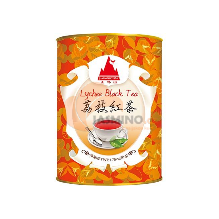 Obrázek k výrobku 2012 - SHAN WAI SHAN Černý čaj Liči 80g