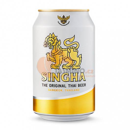 Obrázek k výrobku 4026 - SINGHA thajské pivo plechovka 330ml