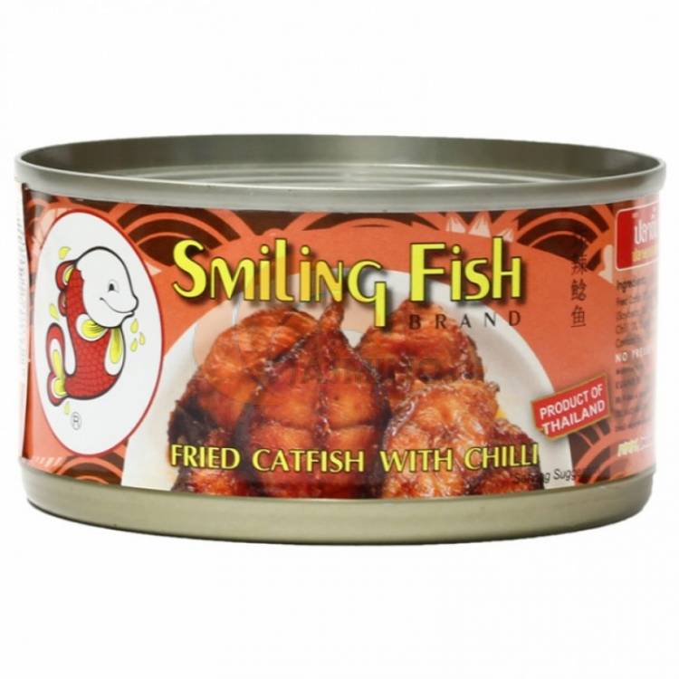 Obrázek k výrobku 3747 - SMILE FISH smažený sumec s chilli papričkou 90g