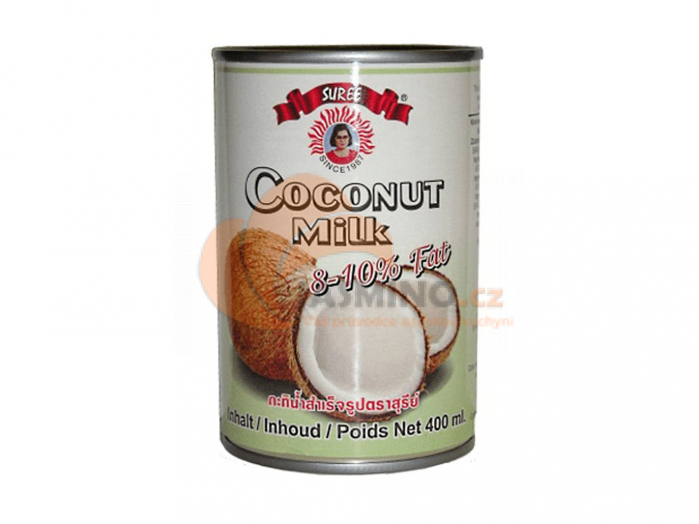 Obrázek k výrobku 3099 - SUREE kokosové mléko 8-10% 400ml