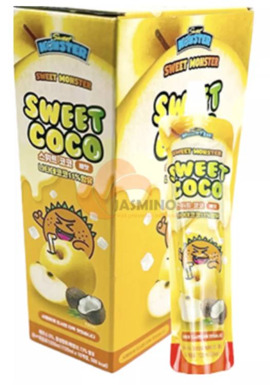 Obrázek k výrobku 7794 - SWEET MONSTERS Hruškovo-kokosový želé 120ml
